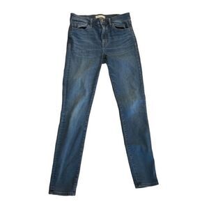 Madewell Medium Wash Road Tripper Straight‎ Leg Skinny  Classic Jeans 27